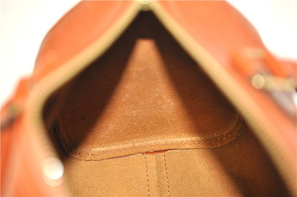 Authentic Louis Vuitton Epi Speedy 25 Hand Boston Bag Brown M43013 LV 6877D