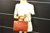 Authentic Louis Vuitton Epi Speedy 25 Hand Boston Bag Brown M43013 LV 6877D