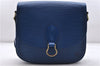 Auth LOUIS VUITTON Epi Saint Cloud GM Shoulder Cross Body Bag M52195 Blue 6878C