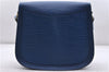 Auth LOUIS VUITTON Epi Saint Cloud GM Shoulder Cross Body Bag M52195 Blue 6878C