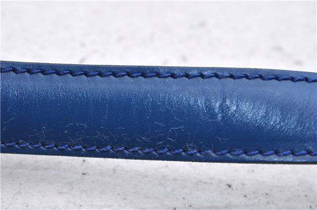 Auth LOUIS VUITTON Epi Saint Cloud GM Shoulder Cross Body Bag M52195 Blue 6878C