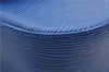Auth LOUIS VUITTON Epi Saint Cloud GM Shoulder Cross Body Bag M52195 Blue 6878C