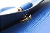 Auth LOUIS VUITTON Epi Saint Cloud GM Shoulder Cross Body Bag M52195 Blue 6878C