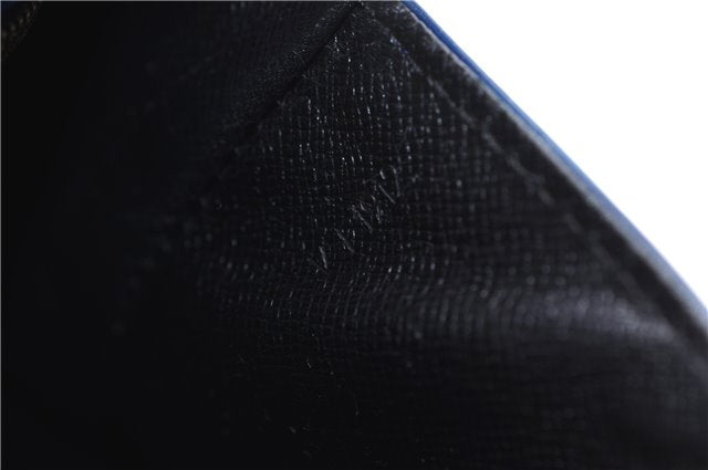 Auth LOUIS VUITTON Epi Saint Cloud GM Shoulder Cross Body Bag M52195 Blue 6878C