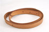 Authentic Louis Vuitton Leather Shoulder Strap For Bucket GM 31.9" Beige 6878F