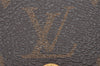 Auth Louis Vuitton Monogram Porte Monnaie Billets Tresor Wallet M61730 LV 6878I