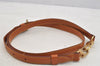 Authentic Louis Vuitton Leather Shoulder Strap Brown 40.9-47.6" LV 6879I