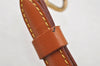 Authentic Louis Vuitton Leather Shoulder Strap Brown 40.9-47.6" LV 6879I