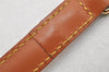 Authentic Louis Vuitton Leather Shoulder Strap Brown 40.9-47.6" LV 6879I