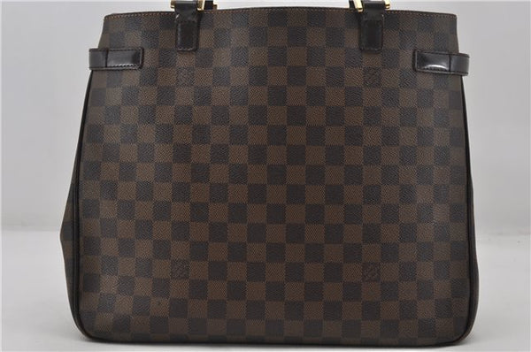 Authentic Louis Vuitton Damier Uzes Shoulder Tote Bag Purse N51128 LV 6881E