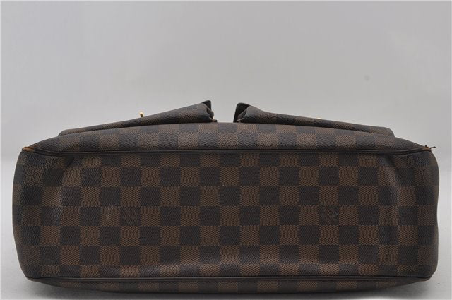 Authentic Louis Vuitton Damier Uzes Shoulder Tote Bag Purse N51128 LV 6881E