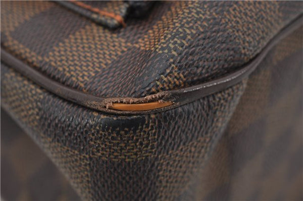 Authentic Louis Vuitton Damier Uzes Shoulder Tote Bag Purse N51128 LV 6881E