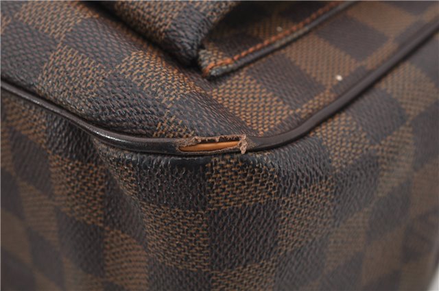 Authentic Louis Vuitton Damier Uzes Shoulder Tote Bag Purse N51128 LV 6881E