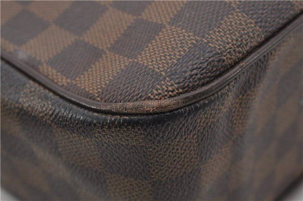 Authentic Louis Vuitton Damier Uzes Shoulder Tote Bag Purse N51128 LV 6881E