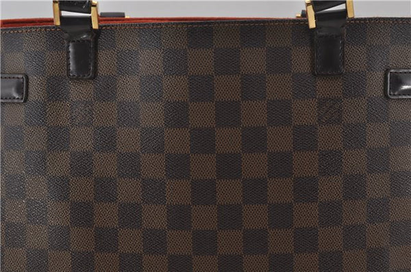 Authentic Louis Vuitton Damier Uzes Shoulder Tote Bag Purse N51128 LV 6881E