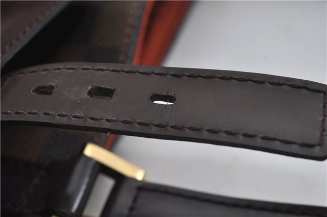 Authentic Louis Vuitton Damier Uzes Shoulder Tote Bag Purse N51128 LV 6881E