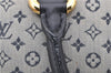 Authentic LOUIS VUITTON Monogram Mini Alma Ron Hand Bag Blue M92205 LV 6883C