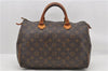 Authentic LOUIS VUITTON Monogram Speedy 30 Hand Bag M41526 LV 6884C