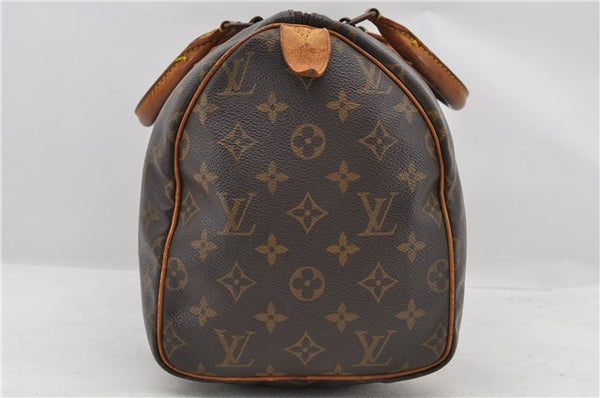 Authentic LOUIS VUITTON Monogram Speedy 30 Hand Bag M41526 LV 6884C