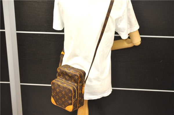 Authentic LOUIS VUITTON Monogram Amazone Shoulder Cross Body Bag M45236 LV 6885C