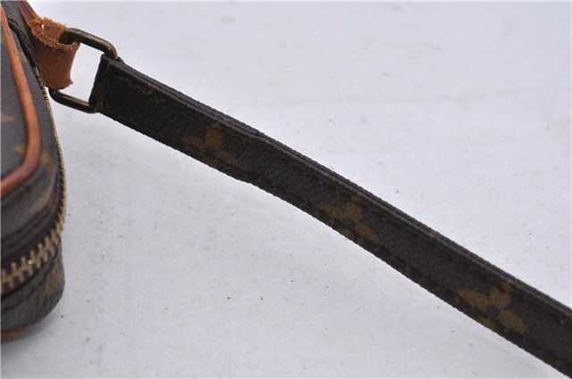 Auth LOUIS VUITTON Monogram Mini Poche Danube Shoulder Cross Bag M45268 LV 6887C