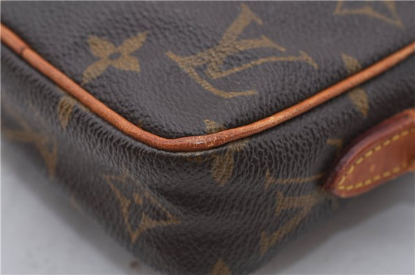 Auth LOUIS VUITTON Monogram Mini Poche Danube Shoulder Cross Bag M45268 LV 6887C