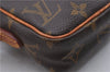 Auth LOUIS VUITTON Monogram Mini Poche Danube Shoulder Cross Bag M45268 LV 6887C