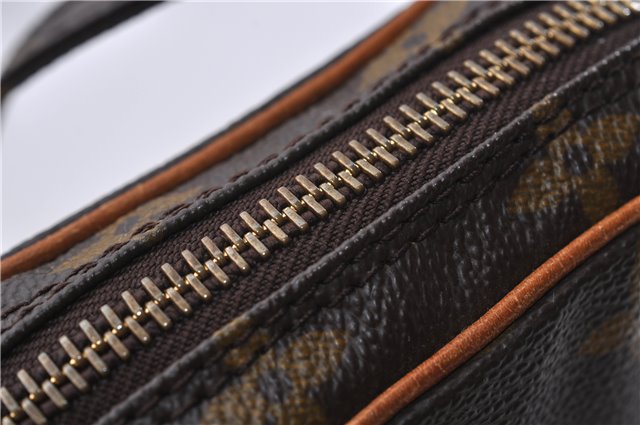 Auth LOUIS VUITTON Monogram Mini Poche Danube Shoulder Cross Bag M45268 LV 6887C