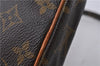 Auth LOUIS VUITTON Monogram Mini Poche Danube Shoulder Cross Bag M45268 LV 6887C