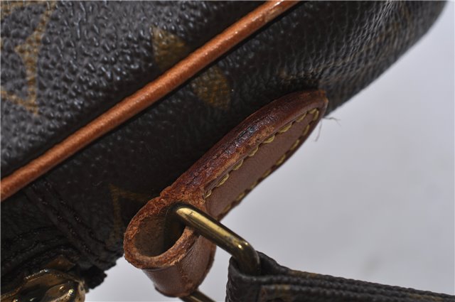 Auth LOUIS VUITTON Monogram Mini Poche Danube Shoulder Cross Bag M45268 LV 6887C