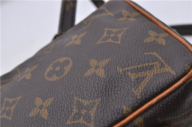 Auth LOUIS VUITTON Monogram Mini Poche Danube Shoulder Cross Bag M45268 LV 6887C