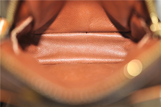 Auth LOUIS VUITTON Monogram Mini Poche Danube Shoulder Cross Bag M45268 LV 6887C