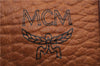 Authentic MCM Visetos Leather Vintage Shoulder Cross Body Bag Purse Brown 6887D