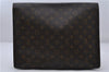 Auth LOUIS VUITTON Monogram Porte Documents Senateur Briefcase M53335 LV 6888C