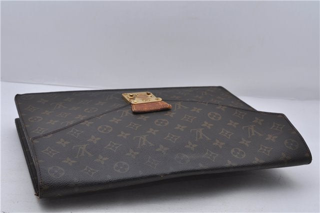 Auth LOUIS VUITTON Monogram Porte Documents Senateur Briefcase M53335 LV 6888C