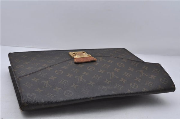 Auth LOUIS VUITTON Monogram Porte Documents Senateur Briefcase M53335 LV 6888C