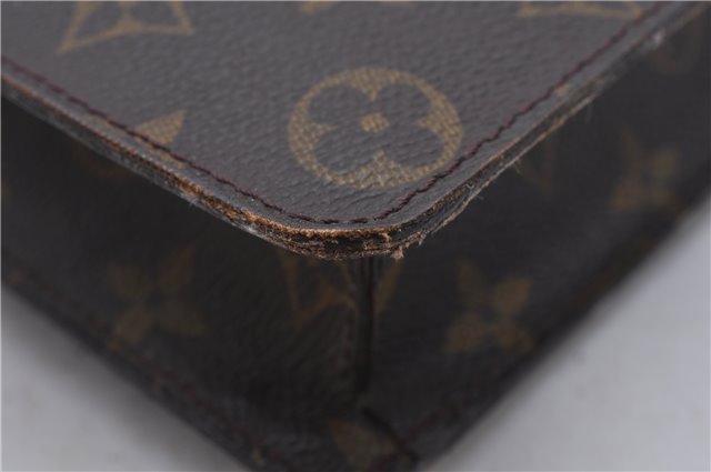 Auth LOUIS VUITTON Monogram Porte Documents Senateur Briefcase M53335 LV 6888C