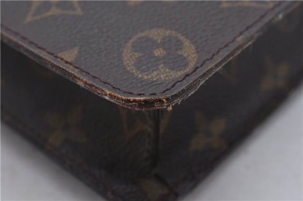Auth LOUIS VUITTON Monogram Porte Documents Senateur Briefcase M53335 LV 6888C