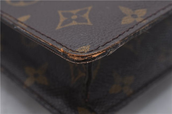 Auth LOUIS VUITTON Monogram Porte Documents Senateur Briefcase M53335 LV 6888C