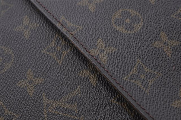 Auth LOUIS VUITTON Monogram Porte Documents Senateur Briefcase M53335 LV 6888C