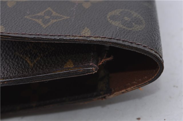 Auth LOUIS VUITTON Monogram Porte Documents Senateur Briefcase M53335 LV 6888C