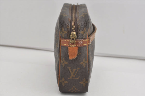 Authentic Louis Vuitton Monogram Compiegne 23 Clutch Hand Bag M51847 LV 6890I