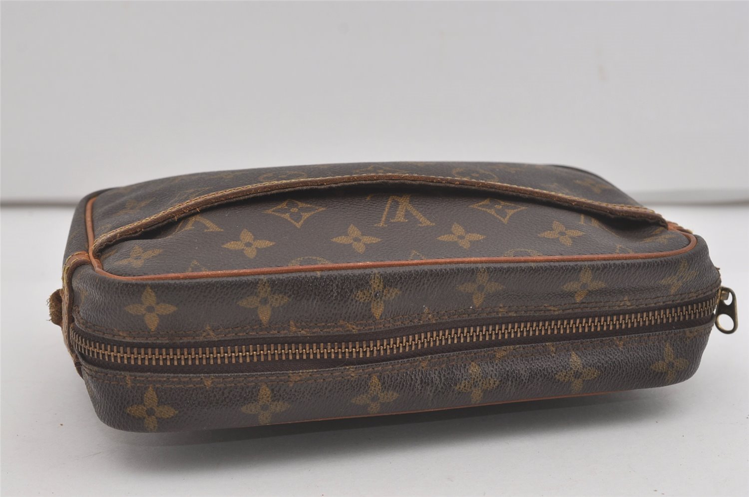 Authentic Louis Vuitton Monogram Compiegne 23 Clutch Hand Bag M51847 LV 6890I
