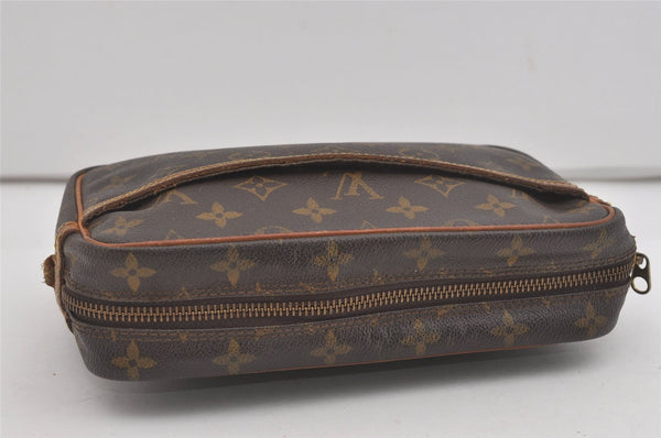 Authentic Louis Vuitton Monogram Compiegne 23 Clutch Hand Bag M51847 LV 6890I