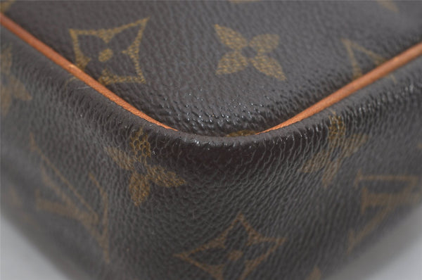 Authentic Louis Vuitton Monogram Compiegne 23 Clutch Hand Bag M51847 LV 6890I