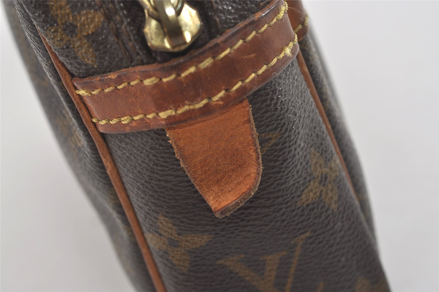 Authentic Louis Vuitton Monogram Compiegne 23 Clutch Hand Bag M51847 LV 6890I