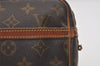 Authentic Louis Vuitton Monogram Compiegne 23 Clutch Hand Bag M51847 LV 6890I