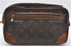 LOUIS VUITTON Monogram Marly Dragonne GM Clutch Hand Bag M51825 LV Junk 6891C