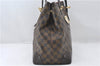 Authentic Louis Vuitton Damier Hampstead MM Shoulder Tote Bag N51204 LV 6891E