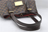Authentic Louis Vuitton Damier Hampstead MM Shoulder Tote Bag N51204 LV 6891E